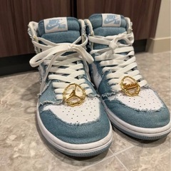 希少サイズ　美品　Women's WMNS Air Jordan 1 High OG "Denim  の画像