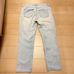 M〜Lサイズ Skinny Fit ダメージジーンズの画像