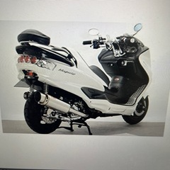 ロッソ　マジェスティCマフラーの画像