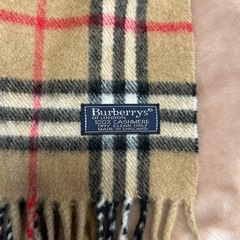 バーバリーカシミヤカシミア100%マフラー BURBERRY Burberrys 英国製 ノバチェックストールショールスカーフの画像