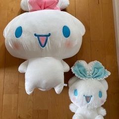 シナモンロール　超超BIGぬいぐるみ〜にっこりみみむすび 大きなリボンみみむすびの画像