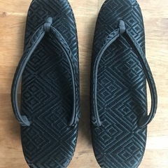 喪草履　喪服ぞうり