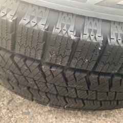 まだ使えるスタッドレスタイヤ BSブリザックVRX 215/65R16 215/65-16 アルファード等へ4本セットの画像