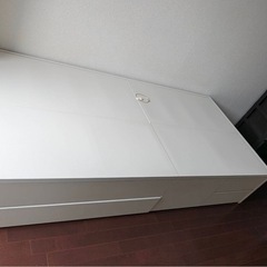 収納付きシングルベッドの画像