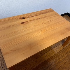 無印良品　ローテーブルの画像