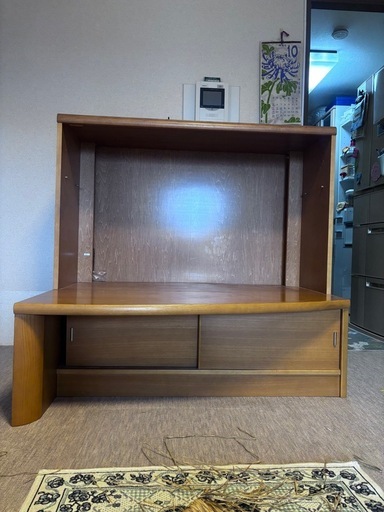 カリモクTV台、収納家具