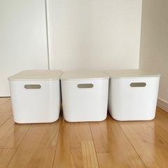 【美品】無印良品　収納ケース　収納ボックス　3個セットの画像