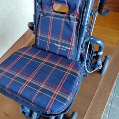 シルバーカー　島製作所 サニーウォーカーSP (中:H92-86cm) (格子NB)　中古の画像