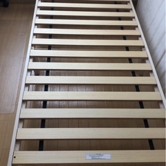 すのこベッドシングル　ヒノキの画像