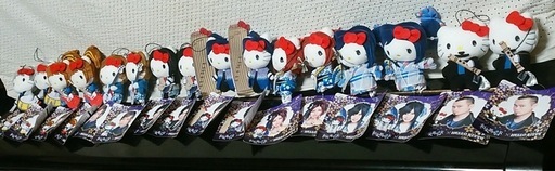 キティぬいぐるみ８体(和楽器バンドコラボ)