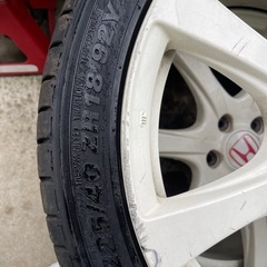 ホンダのアルミホイール  TYPE R  の画像