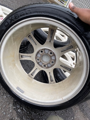 ホンダのアルミホイール  TYPE R  