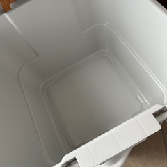 無印良品 ポリプロピレン頑丈収納ボックス ダークグレー 小 約幅40×奥行39×高さ37cm 30L 良品計画の画像