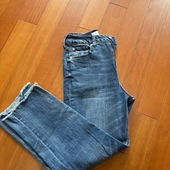 quaranciel:〈洗濯機可能〉ハンサム テーパード デニム パンツ38の画像