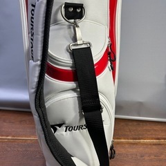 TourStage キャディバッグ ホワイト超美品の画像