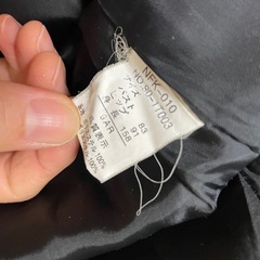 リクルートスーツ　レディースM ダークグレーの画像