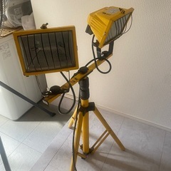 ハロゲンワークライト スタンド付きの画像