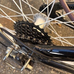 折りたたみ自転車　20インチ　6速付の画像
