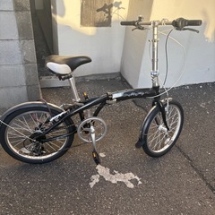 折りたたみ自転車　20インチ　6速付の画像