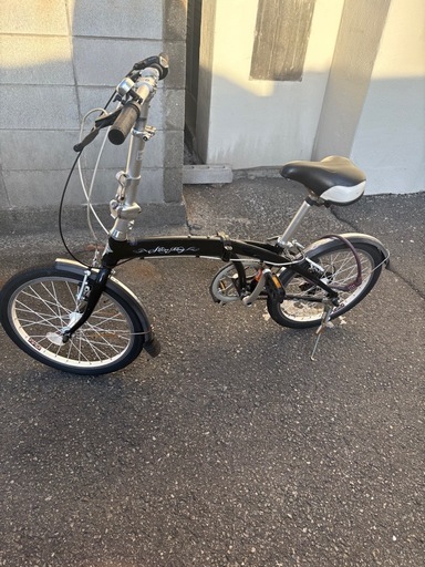 折りたたみ自転車　20インチ　6速付