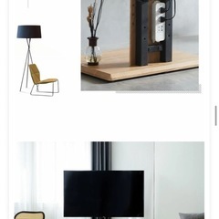 TVスタンド　壁よせ寄せタイプ新品未使用！❗️の画像
