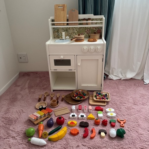 木製おままごとキッチン　セット