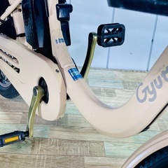 ❸2850パナソニック3人乗り20インチ子供乗せ電動アシスト自転車の画像