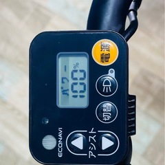 ❸2850パナソニック3人乗り20インチ子供乗せ電動アシスト自転車の画像