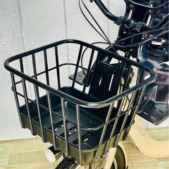 ❸2850パナソニック3人乗り20インチ子供乗せ電動アシスト自転車の画像