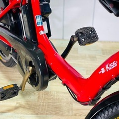 ❸2820ヤマハ3人乗り20インチ子供乗せ電動アシスト自転車の画像