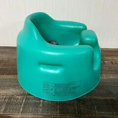 バンボ　Bumbo ベビーソファ　グリーン　ベルト付きの画像