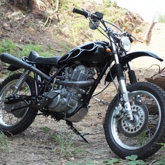 SR400 フルカスタム　ブラットスタイルの画像