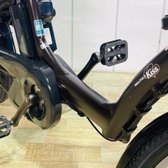 ❸2784ヤマハ3人乗り20インチ子供乗せ電動アシスト自転車の画像