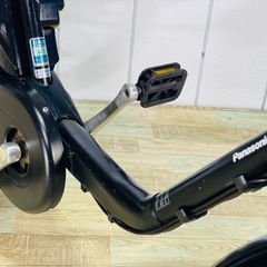 ❸2738パナソニック3人乗り20インチ子供乗せ電動アシスト自転車の画像