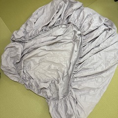 ニトリ　セミダブル用シーツの画像