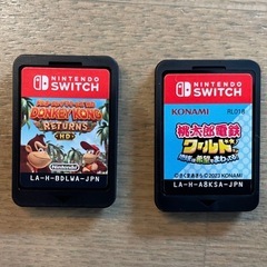 【Switchソフト2本セット】ドンキーコング リターンズHD＆桃太郎電鉄ワールドの画像