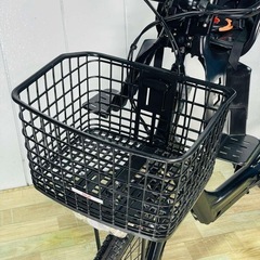 ❸2665パナソニック3人乗り20インチ子供乗せ電動アシスト自転車の画像