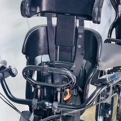 ❸2665パナソニック3人乗り20インチ子供乗せ電動アシスト自転車の画像