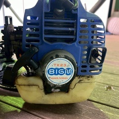 丸山製作所 BIG-M エンジン芝刈り機 TK23 現状品 動作確認済みの画像