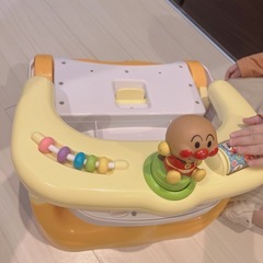 【受渡決定】アンパンマン　お風呂　コンパクト　バスチェアの画像