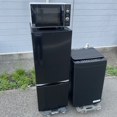 冷蔵庫 洗濯機 電子レンジ 3点セット割り　☆地域限定配達無料★の画像