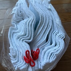 コストコぞうきんカラー紐つき 30枚セットの画像