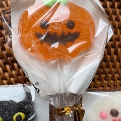 【新品】ハロウィン　スティックグミ4本セットの画像