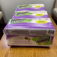 バウンディ　ペーパーナプキン　未開封　３個の画像
