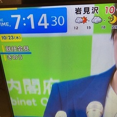 東芝テレビ・CDラジカセ　2点セットの画像