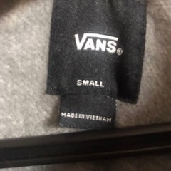 VANSパーカー メンズSの画像