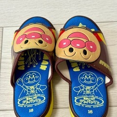 アンパンマン サンダル 16サイズ 青の画像