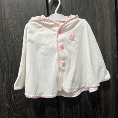 miki house ミキハウスポンチョ90cmの画像