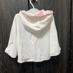 miki house ミキハウスポンチョ90cmの画像
