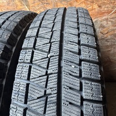 バリ山　BRIDGESTONE ブリヂストン　ブリジストン　REVOGZ 155/70R13 スタッドレス　タイヤ　2016年製　13インチの画像